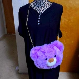 Bear crossbody purse